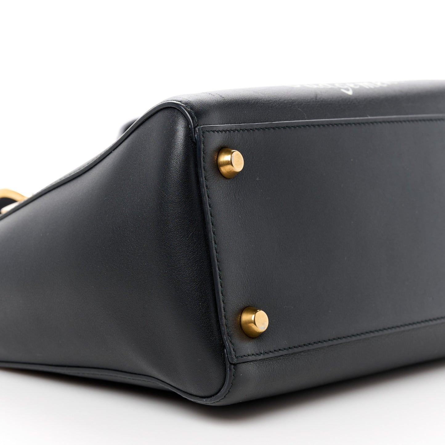 Calfskin Hand Painted Tarot Card Judgement Medium Lady Dior Black