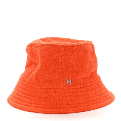 Hermes Cotton Eden Bucket Hat 57 Geranium 3 of 8
