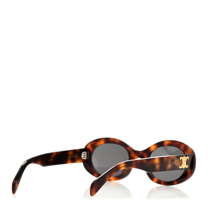 Celine Acetate Triomphe 01 Sunglasses CL 40194U Tortoise 4 of 7
