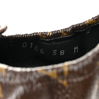 Louis Vuitton Monogram Flirty Ballerina Flats 38 Black 8 of 10