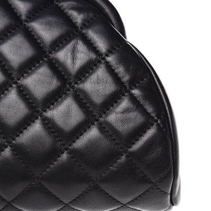 Chanel Lambskin Quilted Timeless Clutch Black 10 of 11