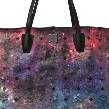 MCM Galaxy Visetos Medium Shopper Tote Multicolor 8 of 15
