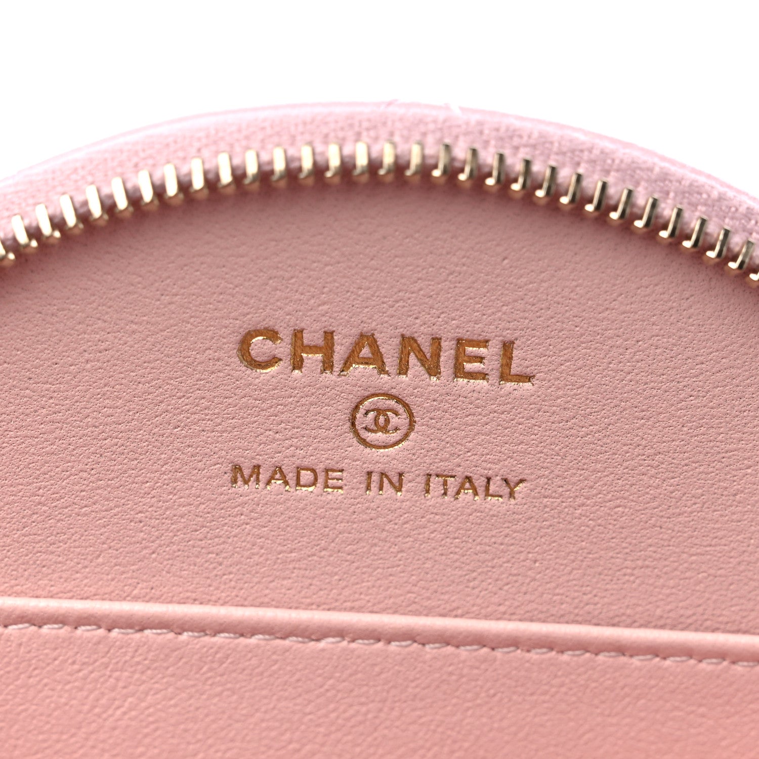 Chanel Lambskin Quilted Round Handle With Care Vanity With Chain Pink 7 of 10