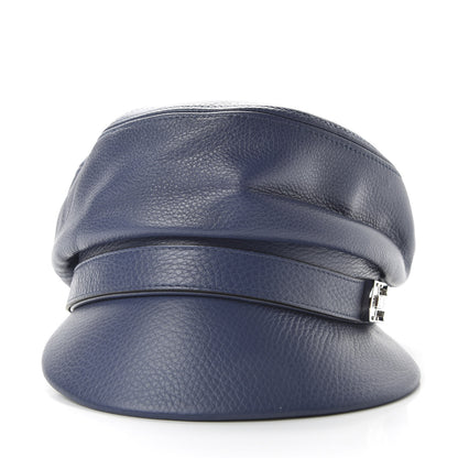 Gucci Calfskin Cellarius Hat M Washed Indigo 3 of 7