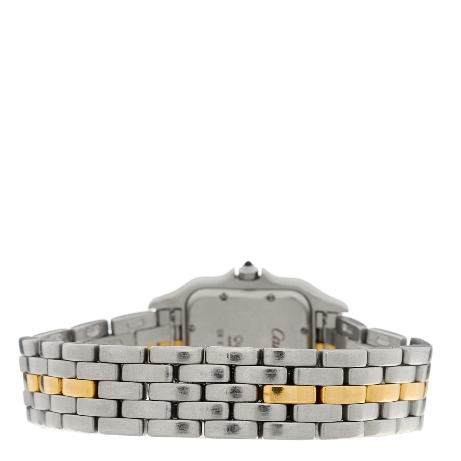 Cartier Stainless Steel 18K Yellow Gold 27mm Panthere Quartz Watch 3 of 4