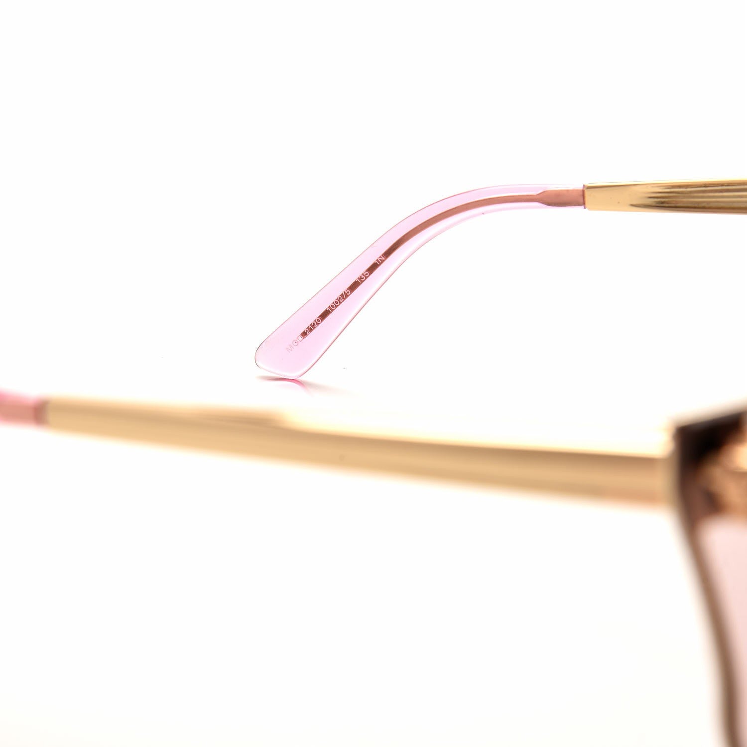 Versace Medusa Cat Eye JJ Sunglasses 2120 Pink Gold 5 of 7