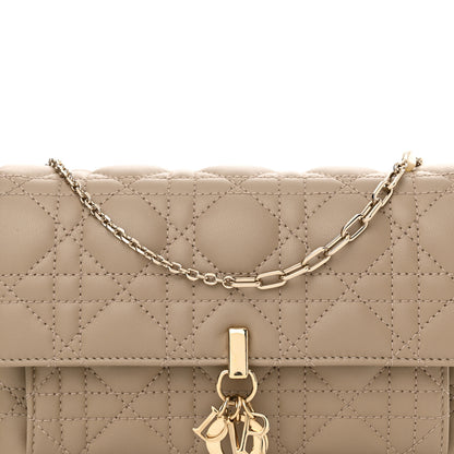 Christian Dior Lambskin Cannage Chain My Dior Daily Chain Pouch Powder Beige 8 of 10