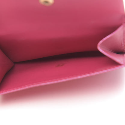 Louis Vuitton Vernis Ludlow Wallet Rose Pop 5 of 8
