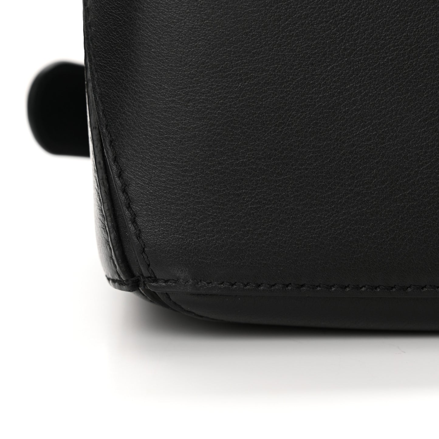 Calfskin Small Puzzle Bag Black