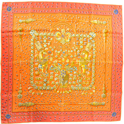 Hermes Silk Tresors Retrouves Scarf 90 1 of 7