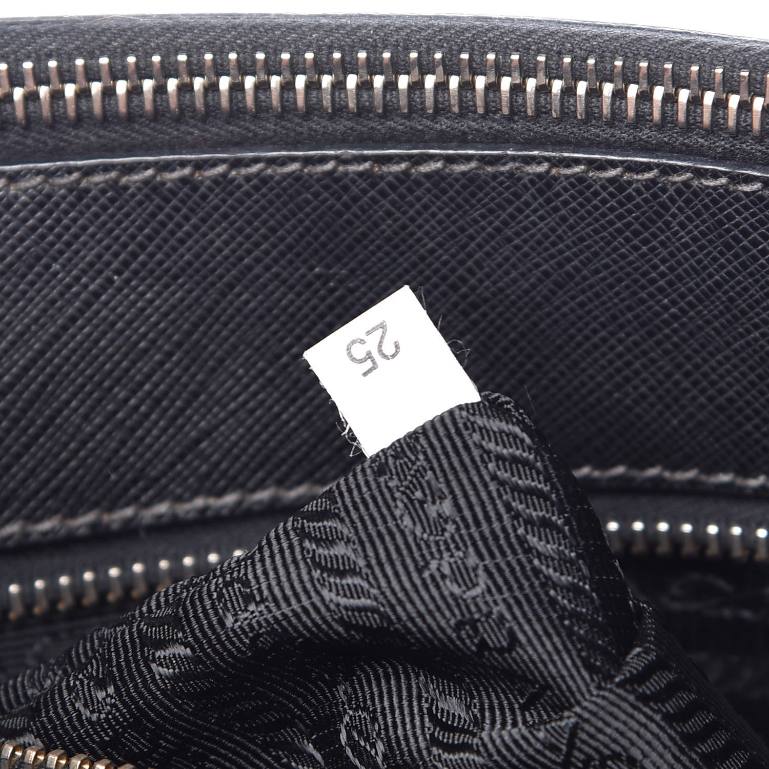 Prada Saffiano Small Galleria Double Zip Tote Black 8 of 16