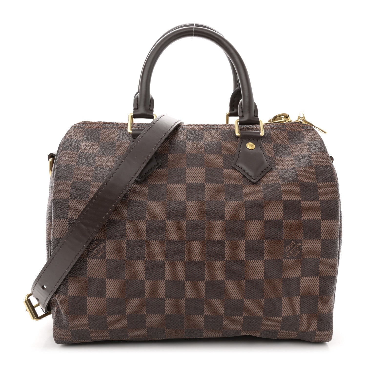 Louis Vuitton Damier Ebene Speedy Bandouliere 25 1 of 13