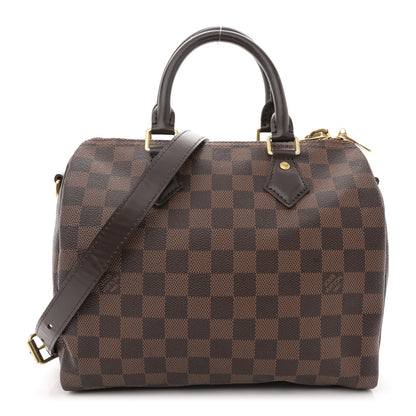 Louis Vuitton Damier Ebene Speedy Bandouliere 25 1 of 13