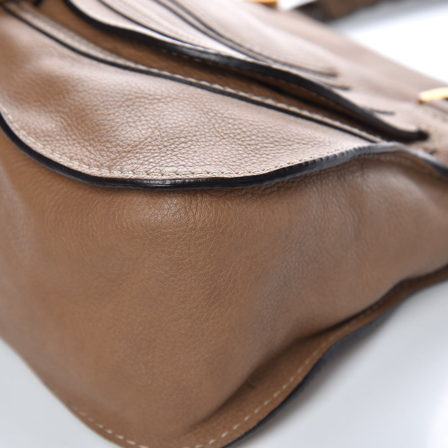 Calfskin Medium Marcie Satchel Nut