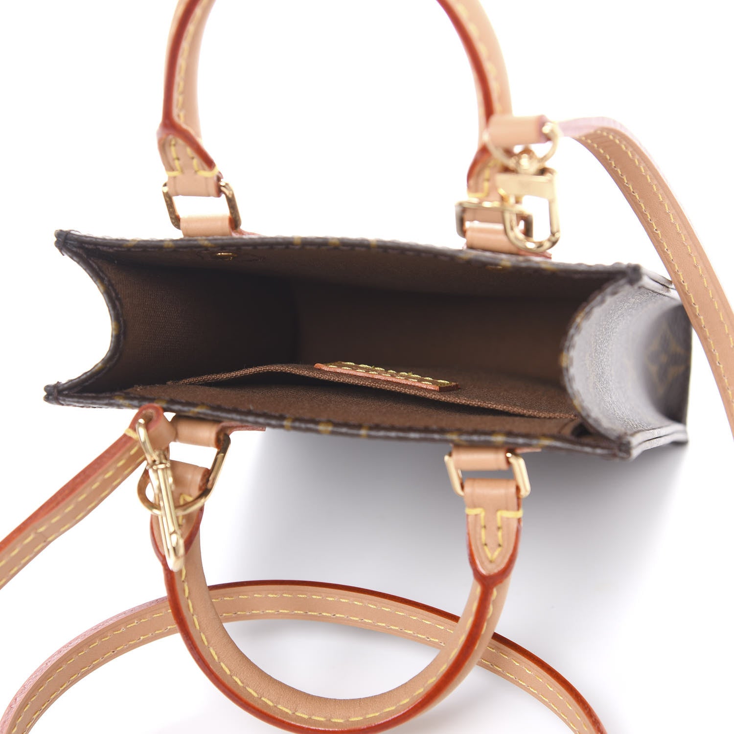 Louis Vuitton Monogram Petit Sac Plat 4 of 8