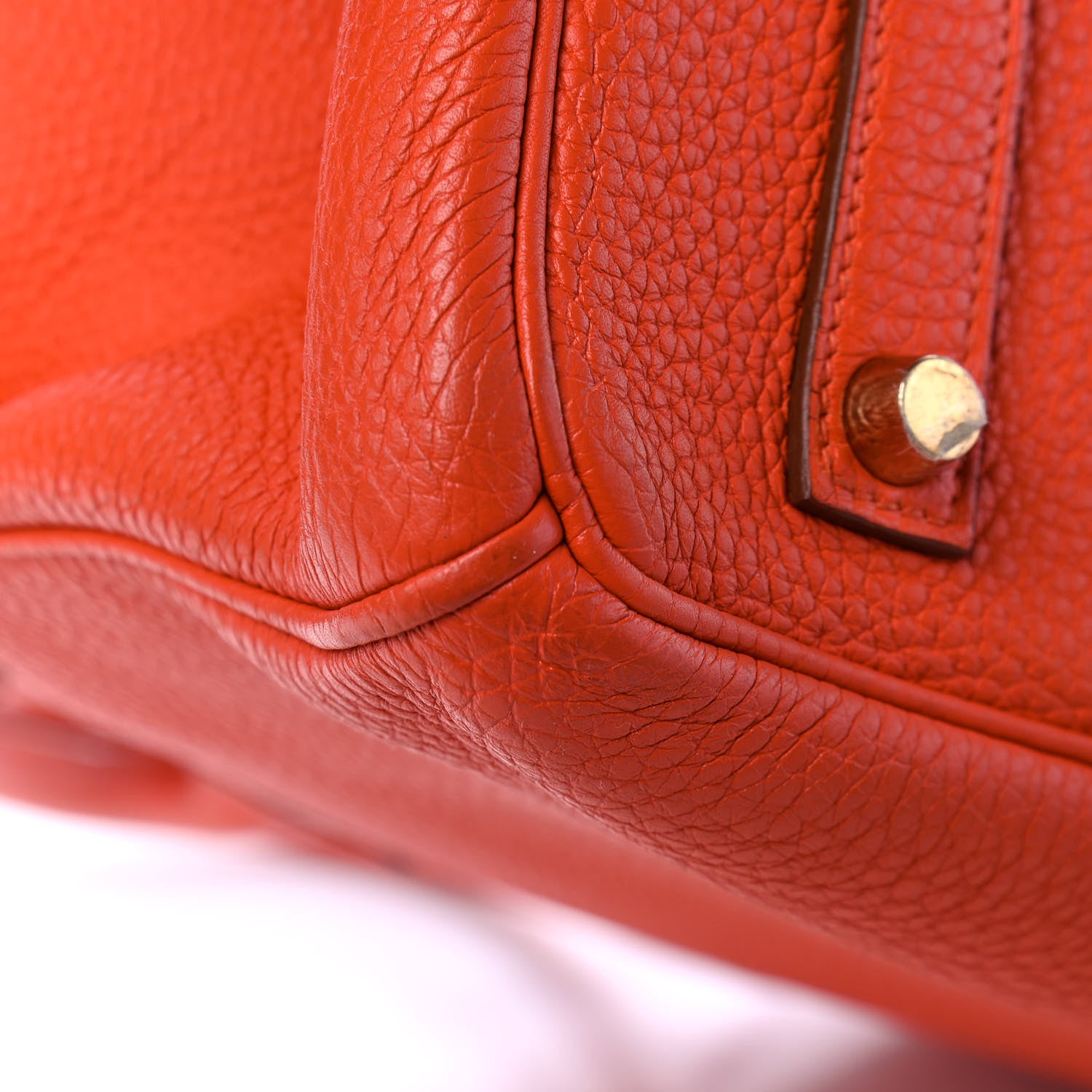 Hermes Togo Birkin 35 Capucine 12 of 16