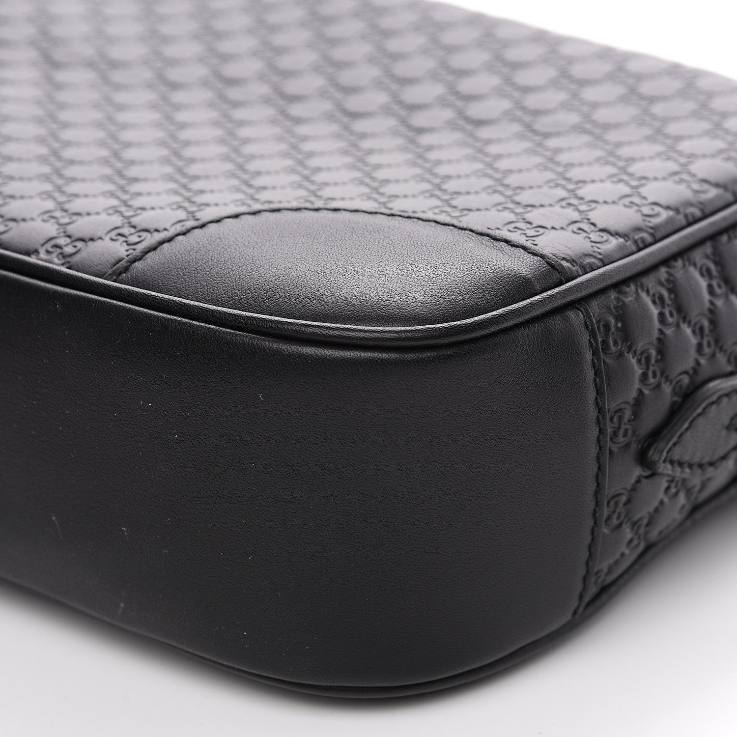 Gucci Microguccissima Mini Bree Messenger Bag Black 8 of 9