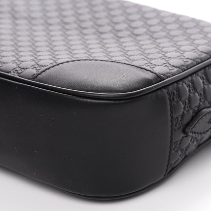 Gucci Microguccissima Mini Bree Messenger Bag Black 8 of 9