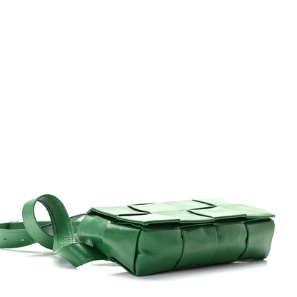 Bottega Veneta Nappa Maxi Intreccio The Belt Cassette Bag Racing Green 4 of 6
