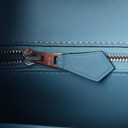 Hermes Swift Birkin 25 Bleu Du Nord 16 of 37
