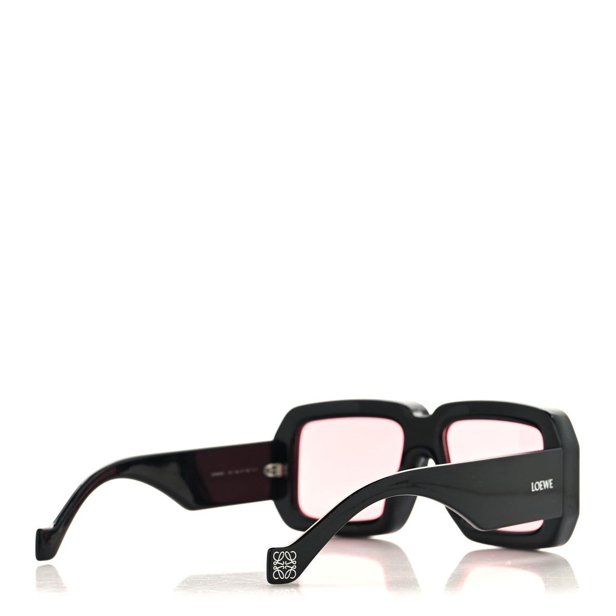 Acetate Paula's Ibiza Dive In Mask Sunglasses LW40064U Black Pink