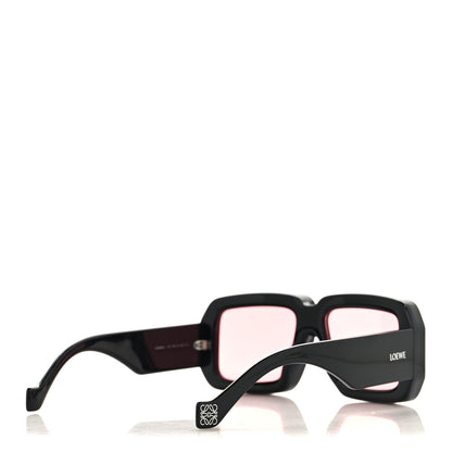 Loewe Acetate Paula's Ibiza Dive In Mask Sunglasses LW40064U Black Pink 4 of 8