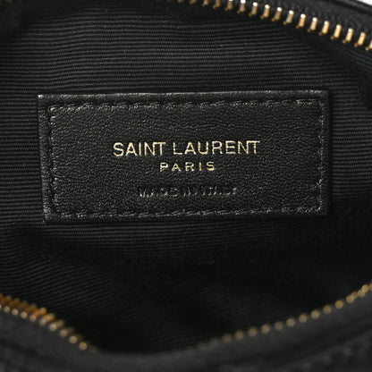 Saint Laurent Lambskin Monogram Mini Sade Tube Bag Black 6 of 9