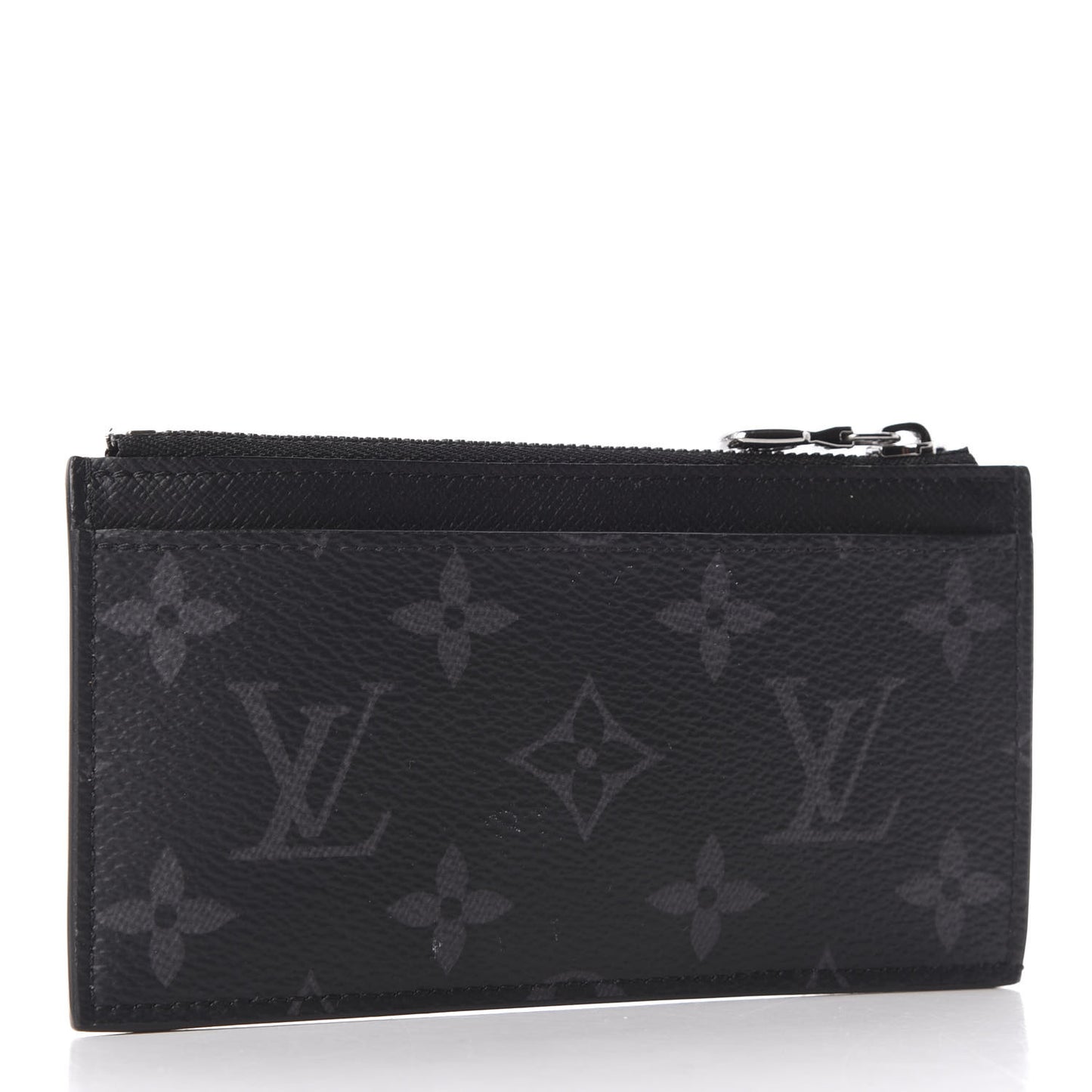 Reverse Monogram Eclipse Taiga Coin Card Holder