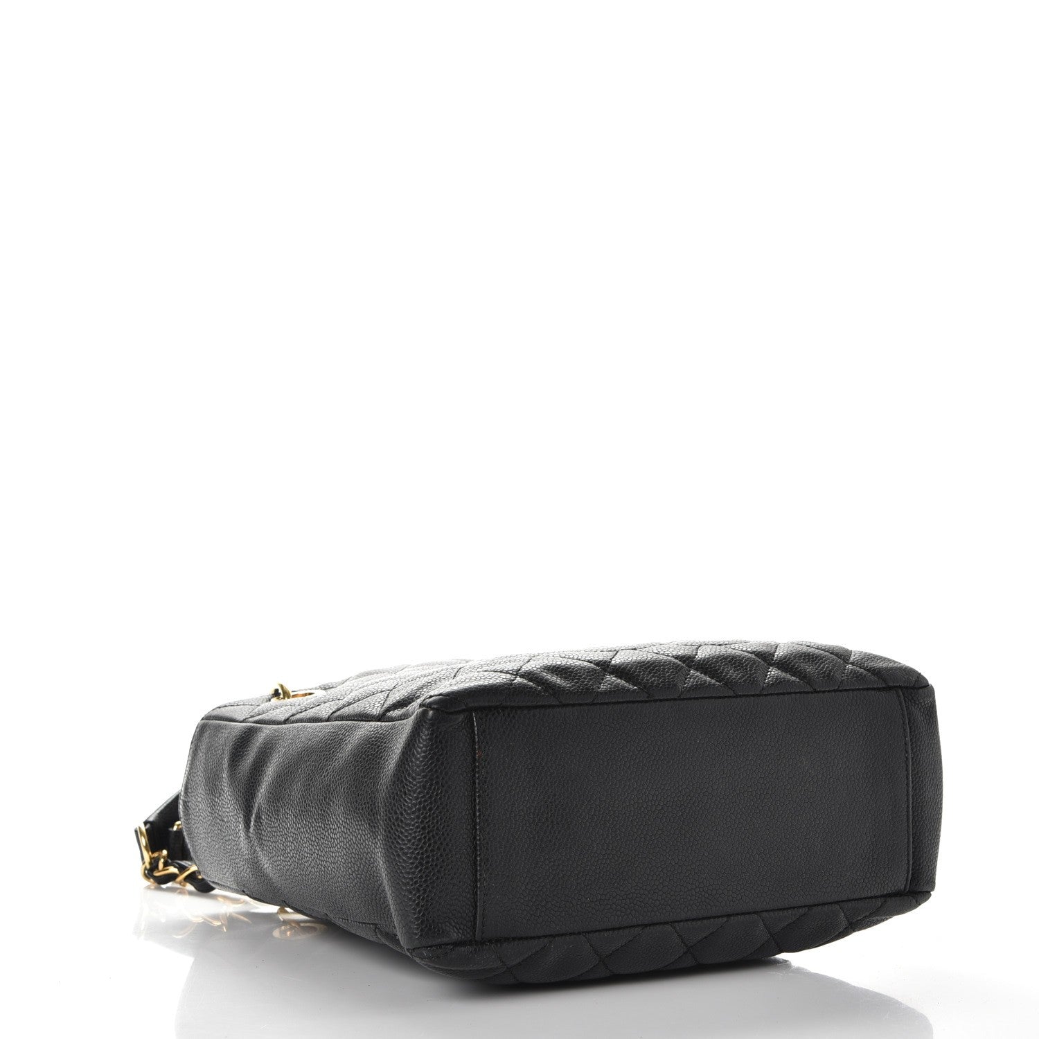 Chanel Caviar Quilted Petit Shopping Tote PST Black 4 of 13