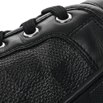 Louis Vuitton Calfskin Damier Graphite Sneakers 7.5 12 of 13