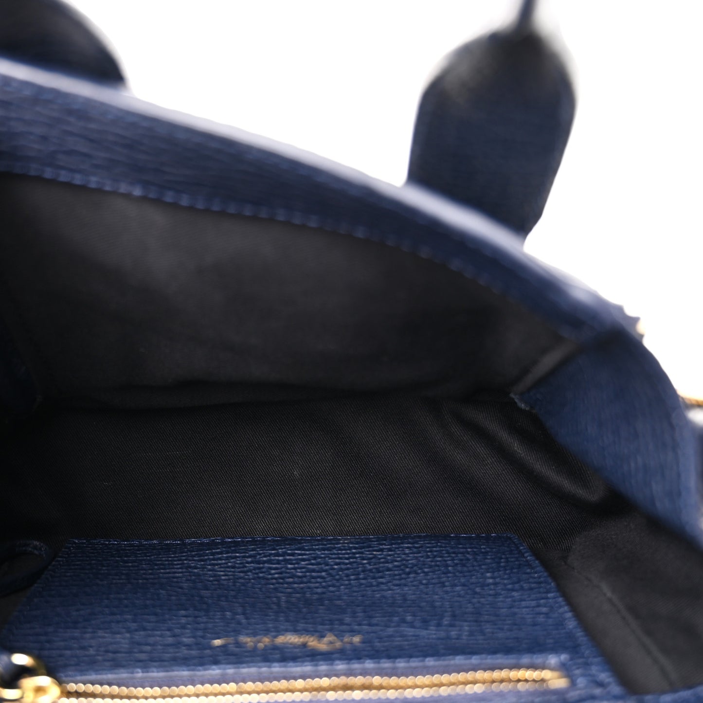 Textured Calfskin Mini Pashli Satchel Ink