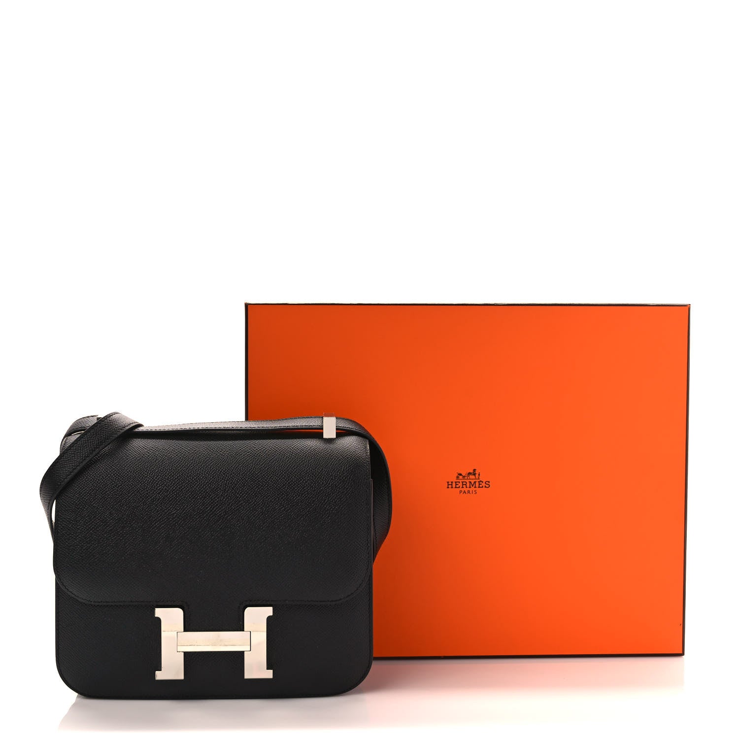 Hermes Epsom Constance 24 Black 9 of 9