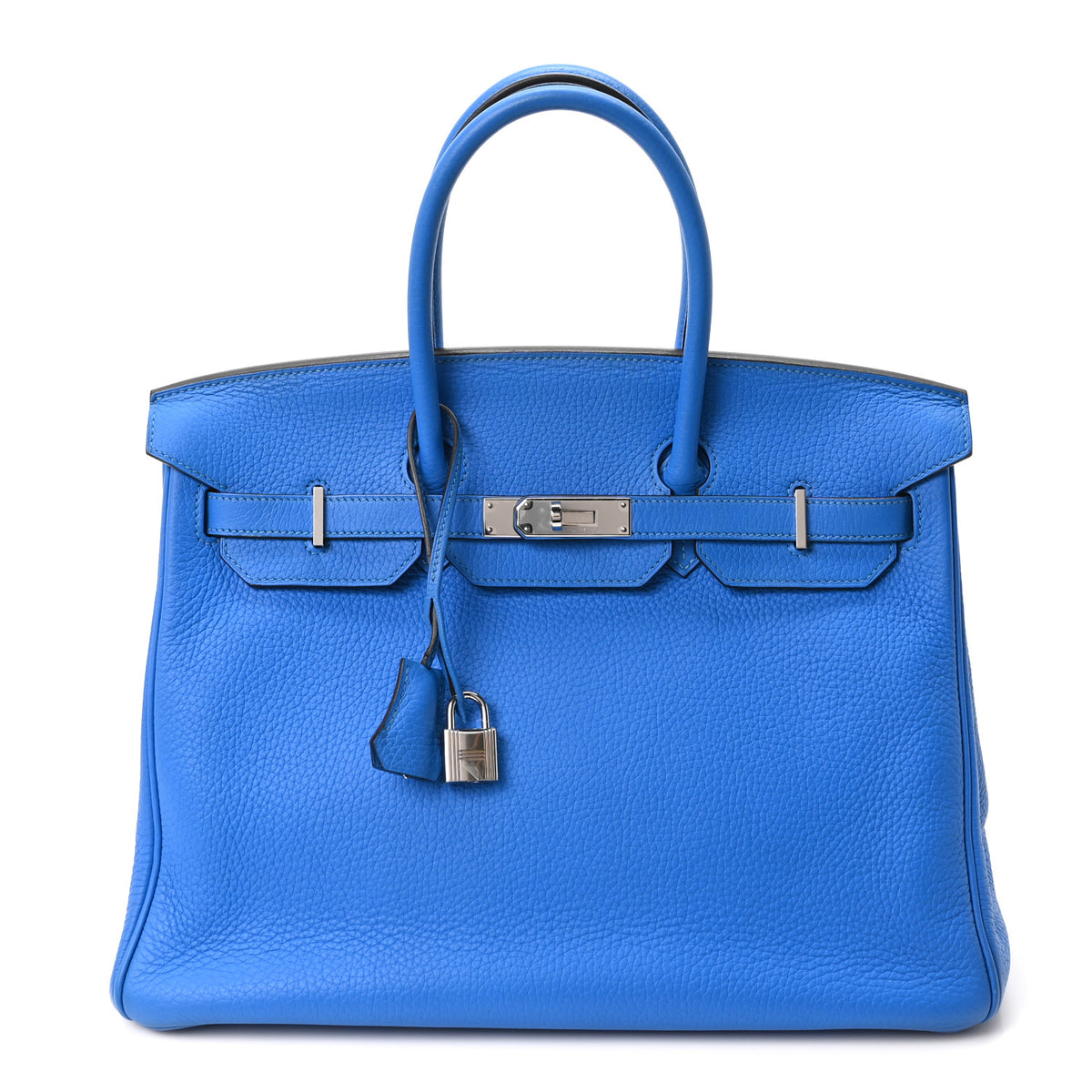 Togo BIRKIN 35 Bleu Hydra