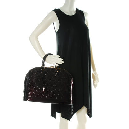 Louis Vuitton Vernis Alma GM Amarante 2 of 7