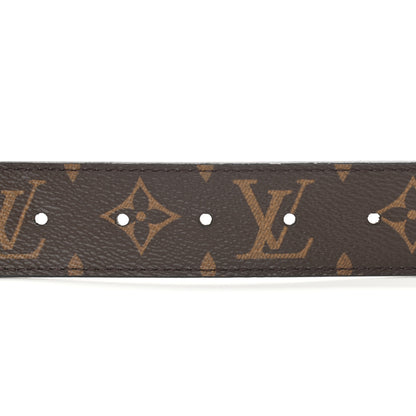 Louis Vuitton Monogram Epi 35mm LV Circle Reversible Belt 85 34 Black 6 of 9