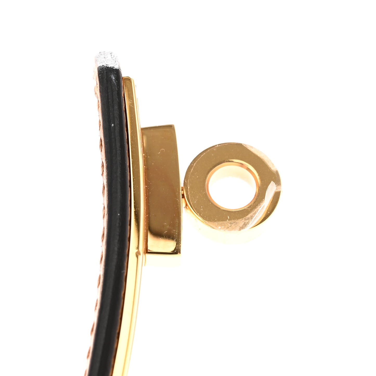 Epsom Kelly Pocket Belt Biscuit Nata