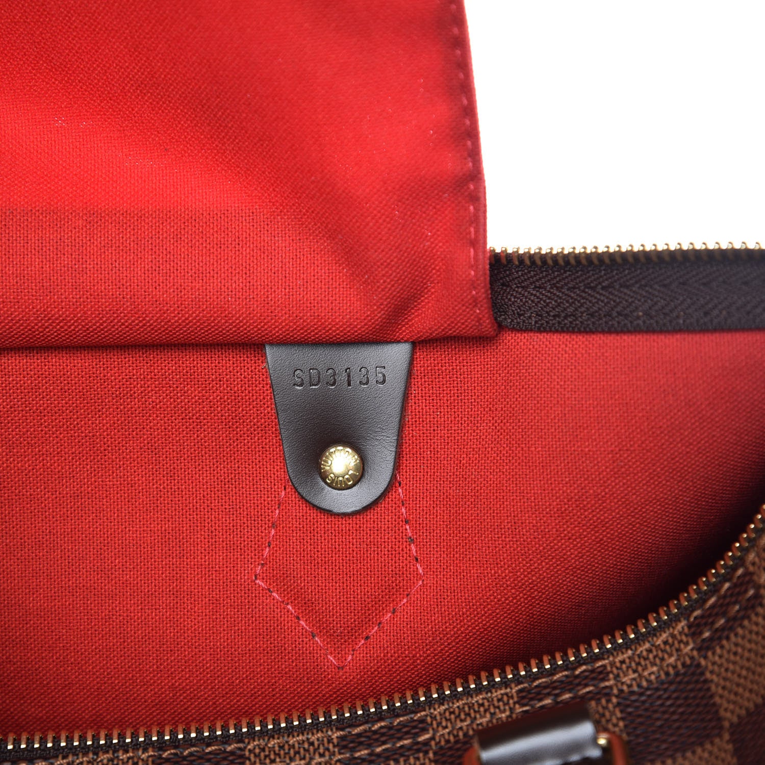 Louis Vuitton Damier Ebene Speedy 35 8 of 13