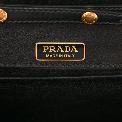Prada City Calf Saffiano Cahier Astrology Bag Black 6 of 11