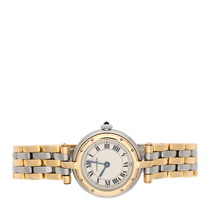 Cartier Stainless Steel 18K Yellow Gold 24mm Panthere Vendome Quartz Watch 2 of 4