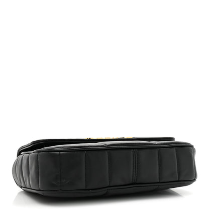 Celine Goatskin Matelasse Chain Shoulder Bag Black 4 of 8