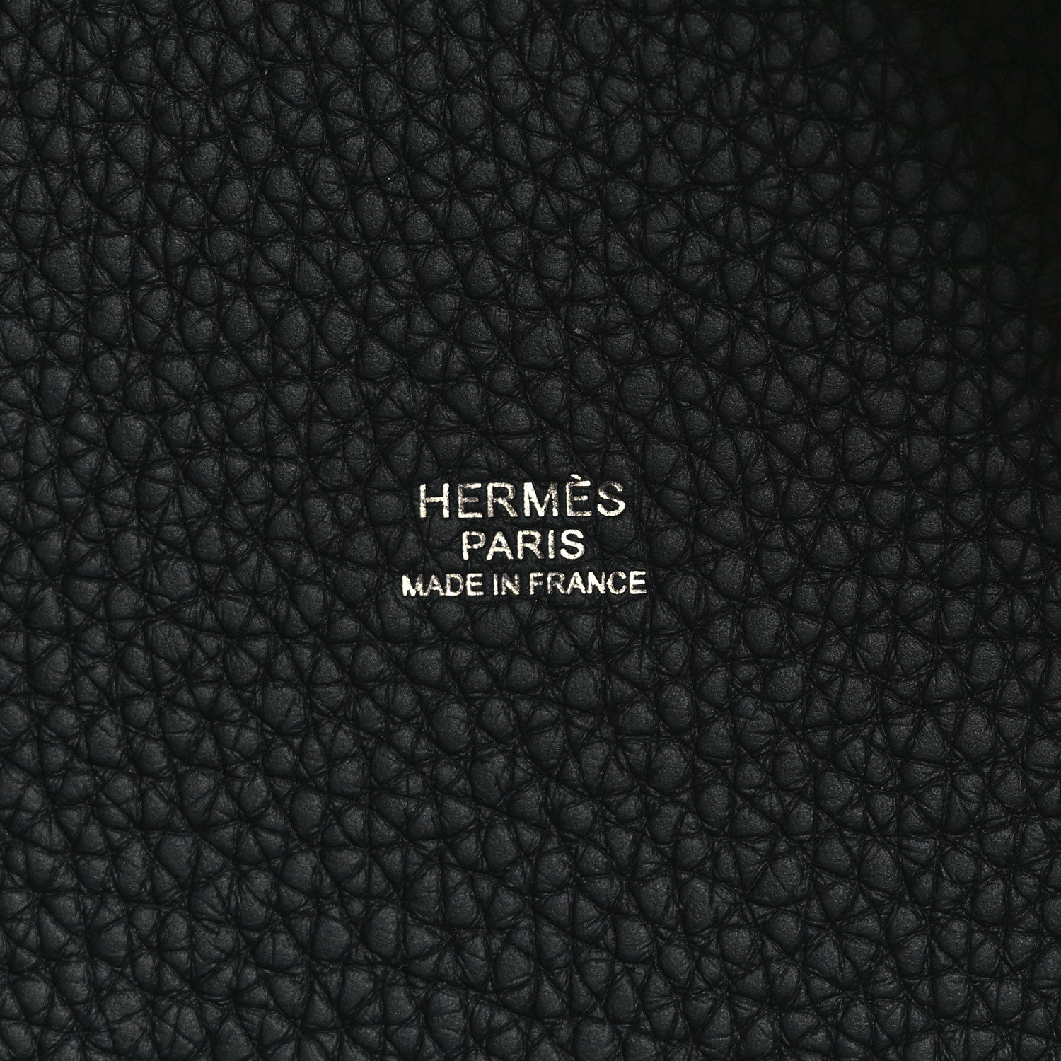 Hermes Taurillon Clemence Monochrome Picotin Lock 18 PM Black 5 of 9