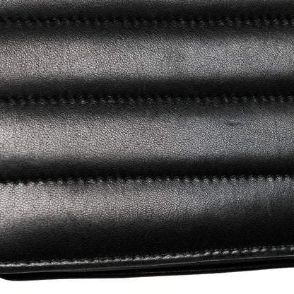 Saint Laurent Lambskin Matelasse Monogram Large Vicky Chain Bag Black 11 of 11