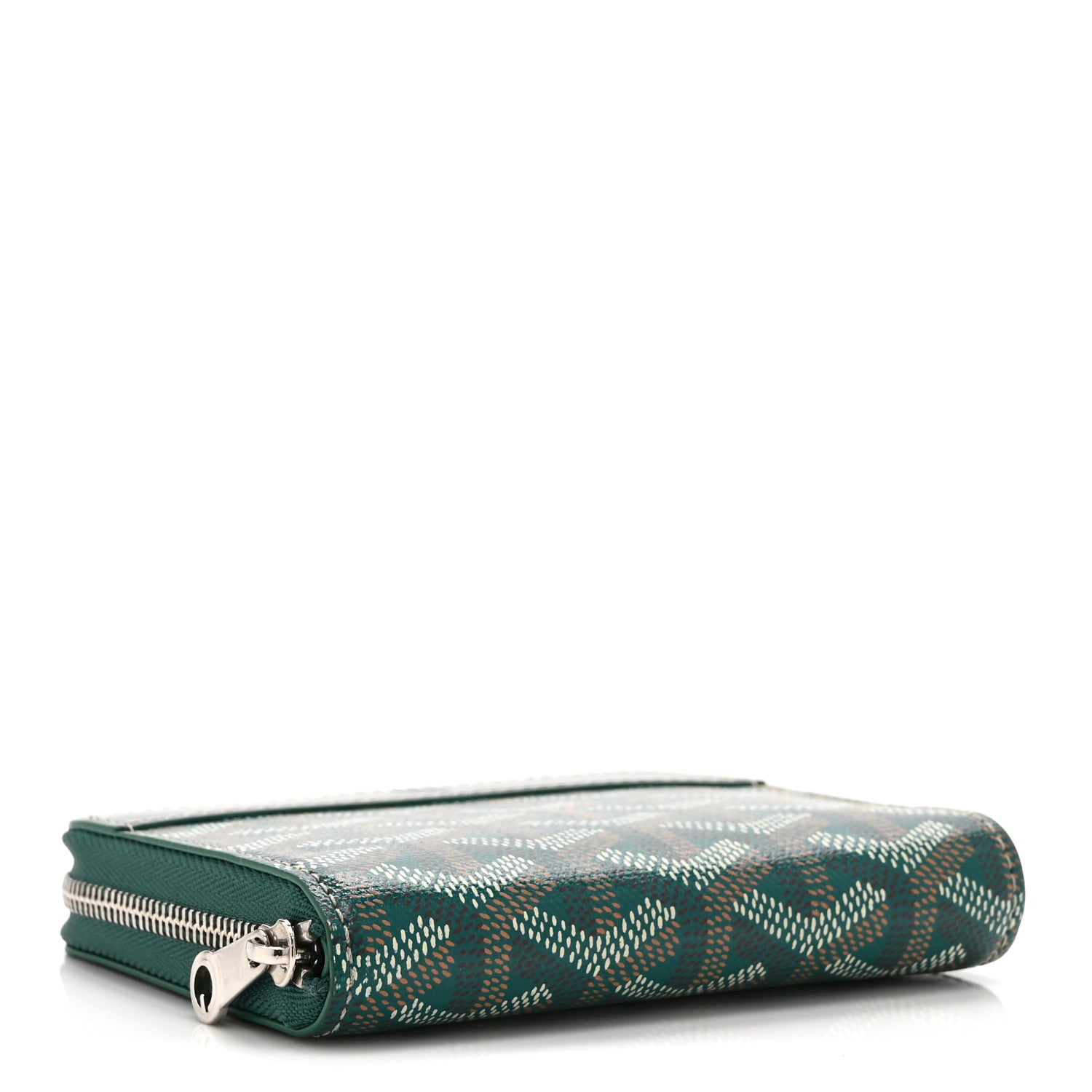 Goyard Goyardine Matignon PM Wallet Green 4 of 11