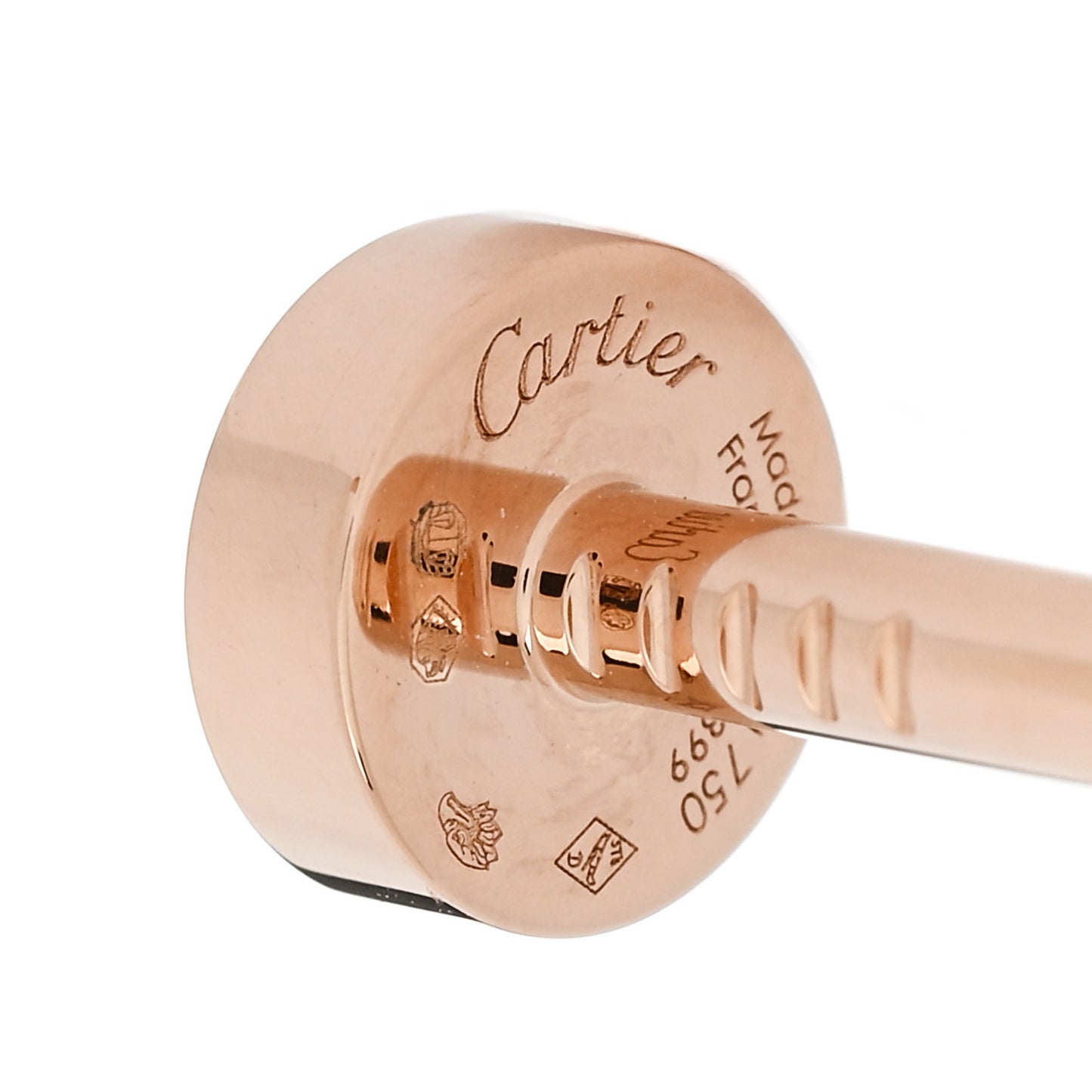 18K Pink Gold Small Juste Un Clou Tie Pin