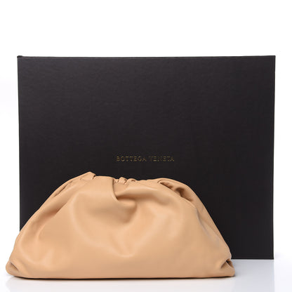 Bottega Veneta Smooth Butter Calf The Pouch Oversized Clutch Nude 10 of 10
