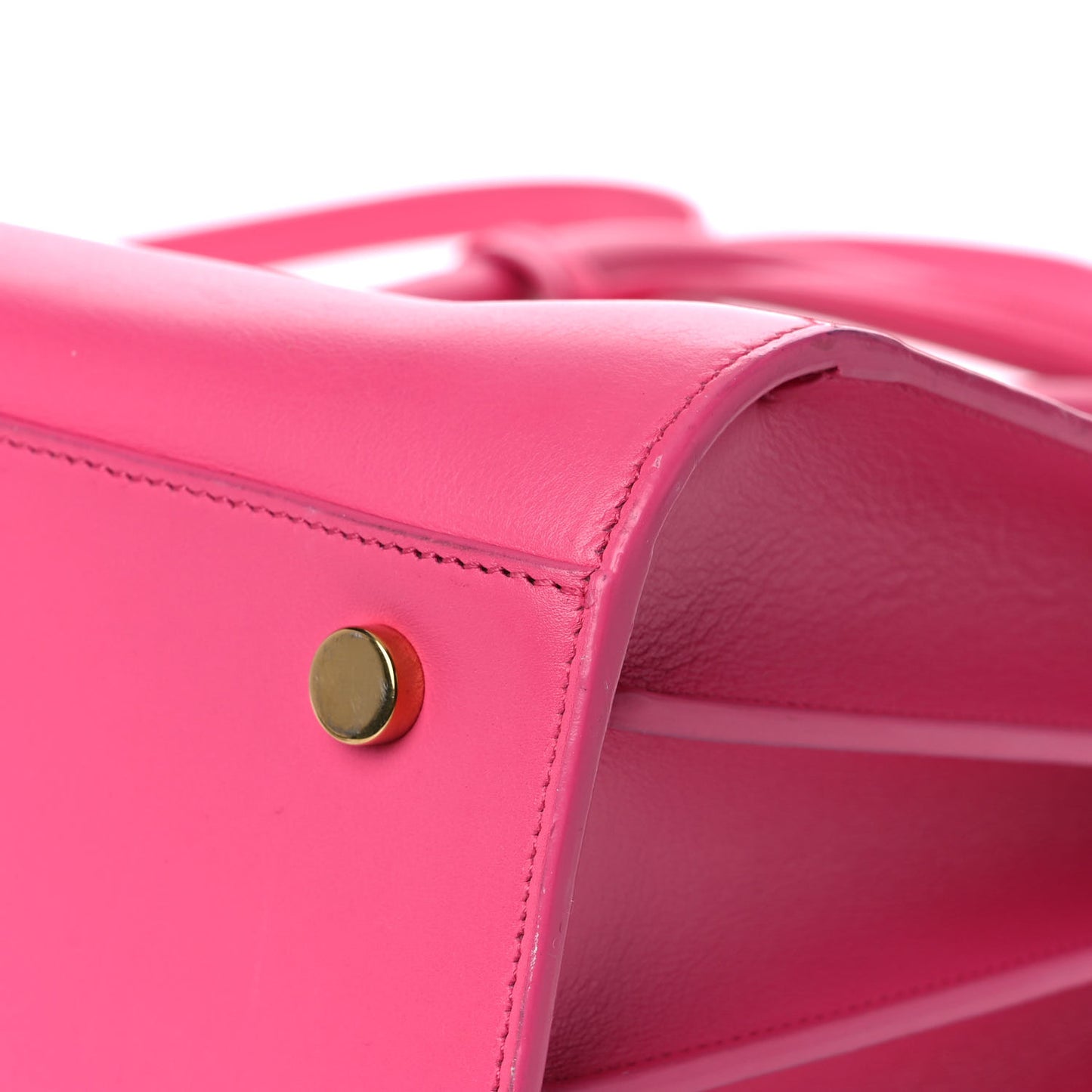 Calfskin Small Sac De Jour Lipstick Fuchsia