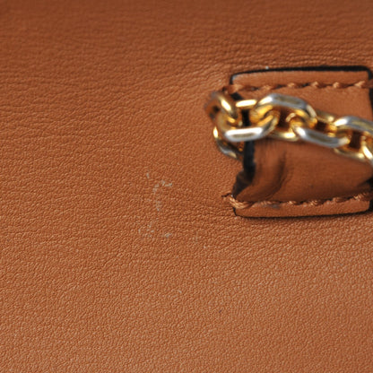 MCM Visetos Small Millie Crossbody Bag Cognac 8 of 14