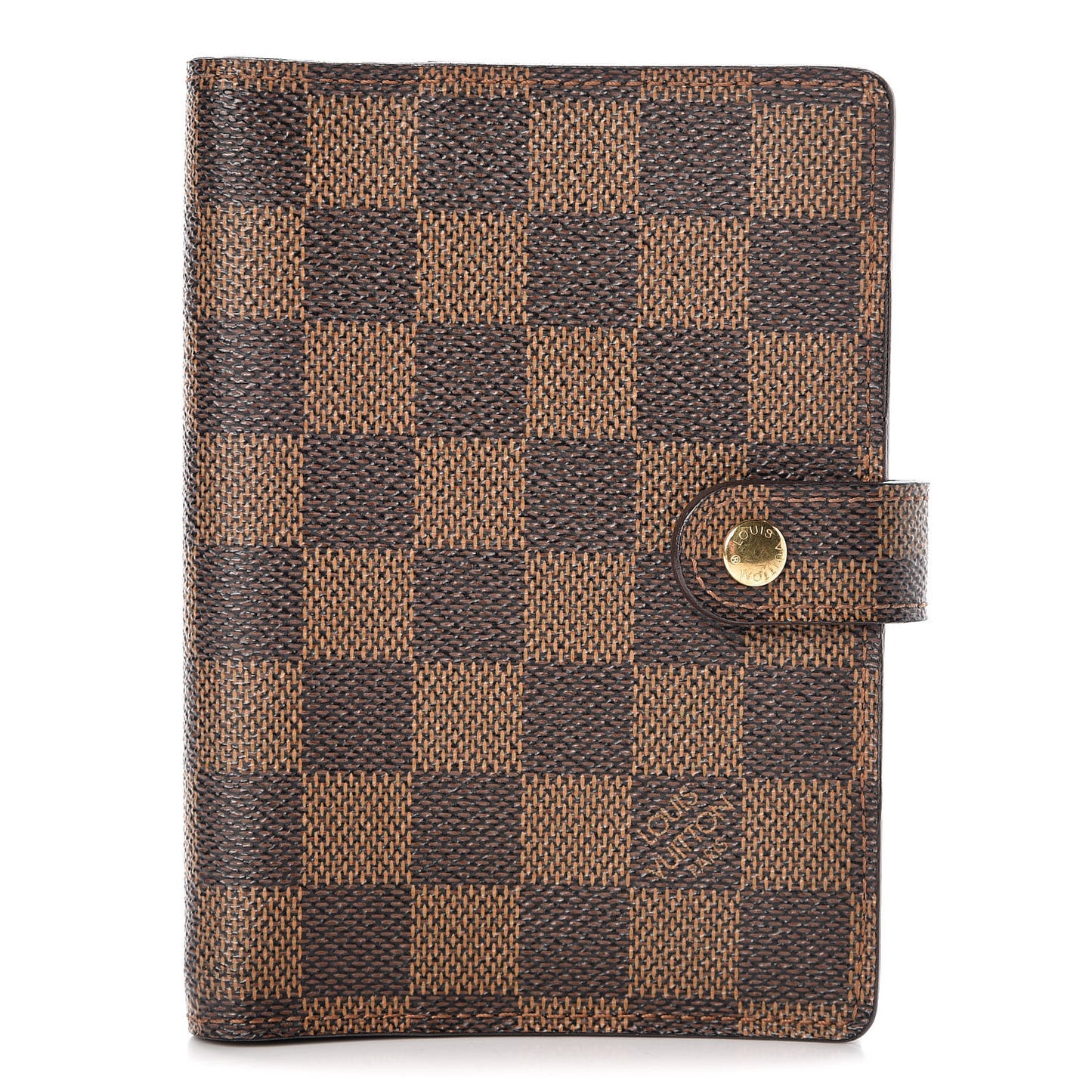 Damier Ebene Small Ring Agenda Cover