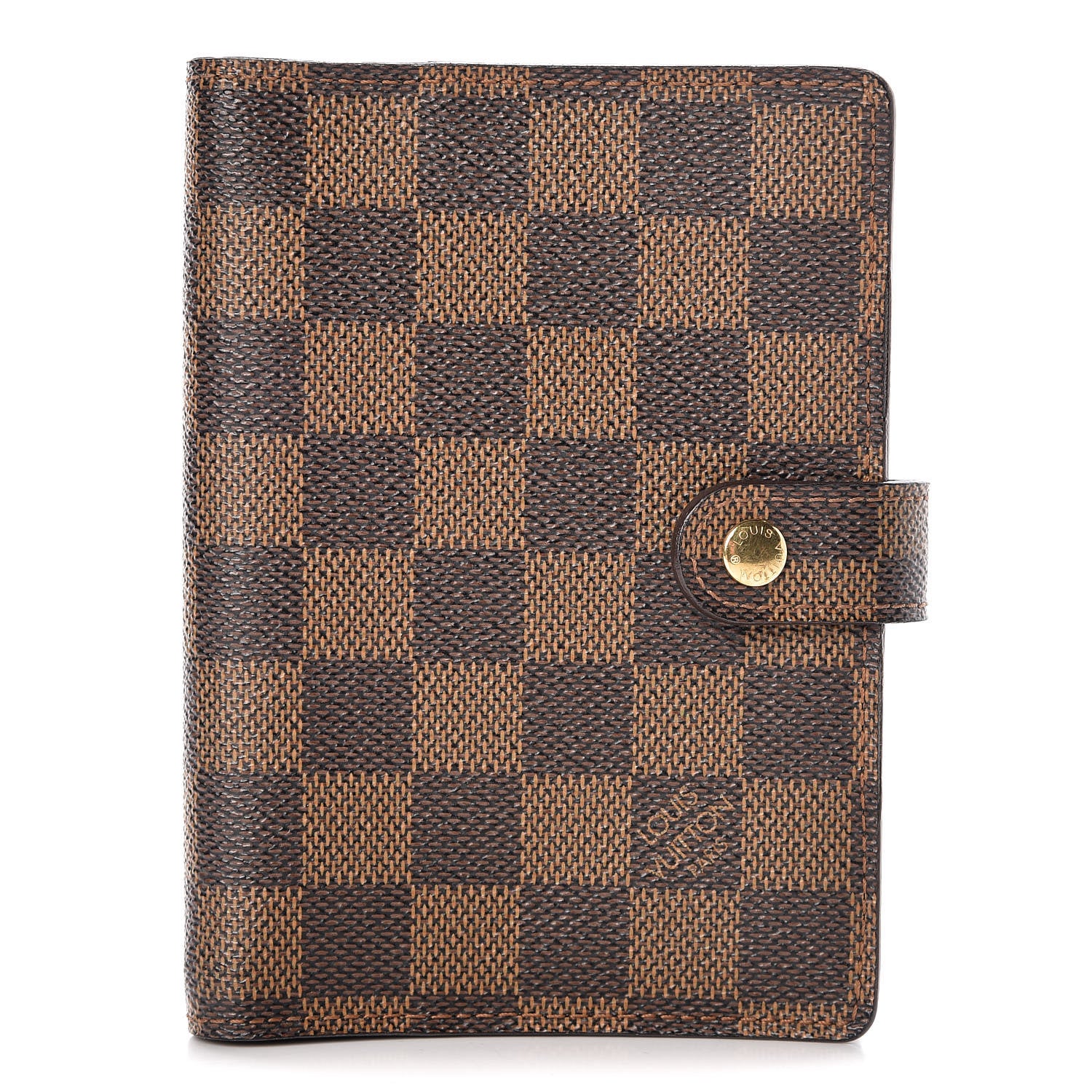 Louis Vuitton Damier Ebene Small Ring Agenda Cover 1 of 9