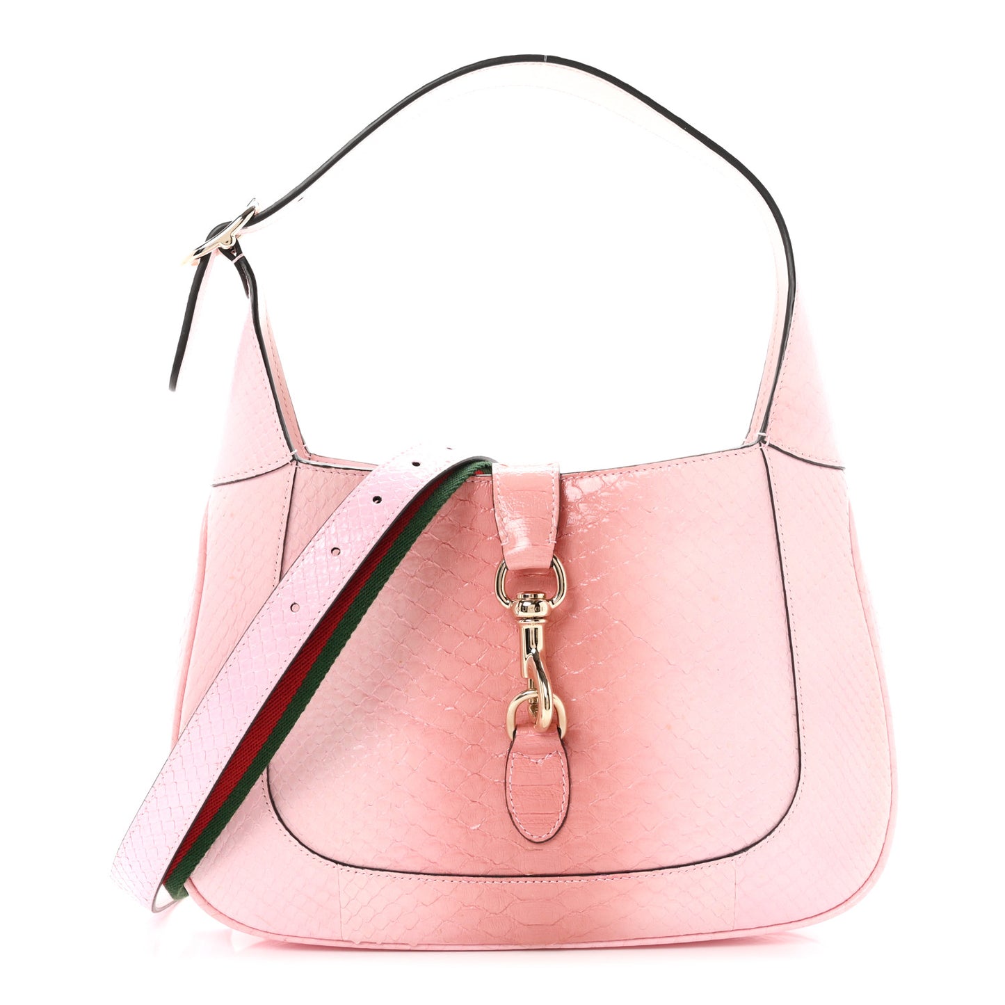 Snakeskin Web Small Jackie 1961 Hobo Pink